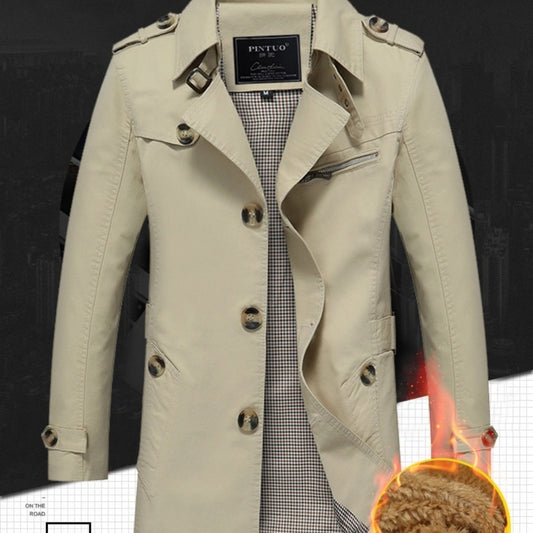 Single-Breasted Trench Coat