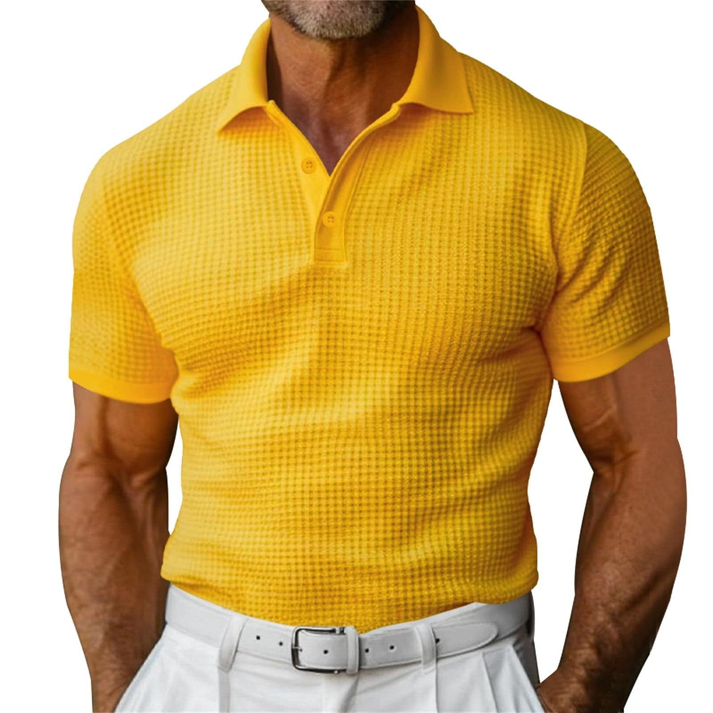 Textured Polo Shirt