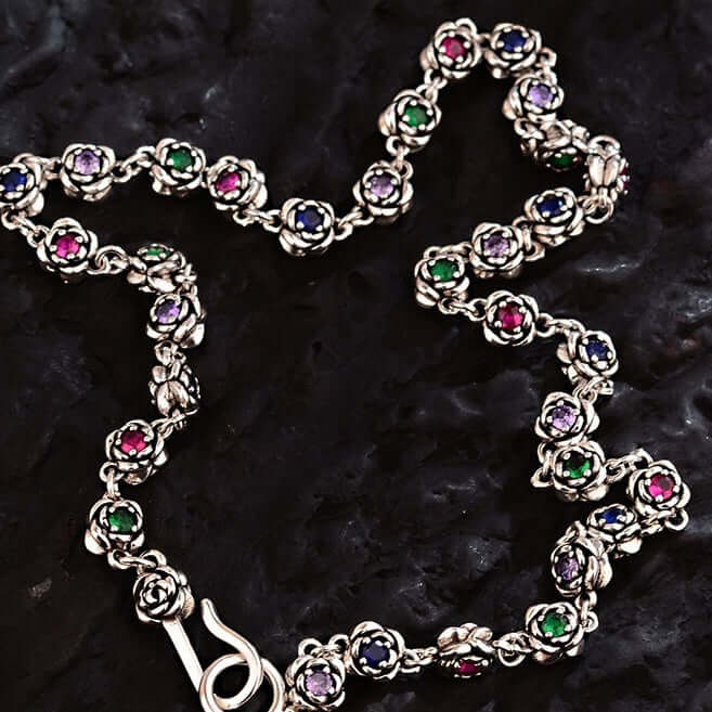Roses Necklace & Bracelet