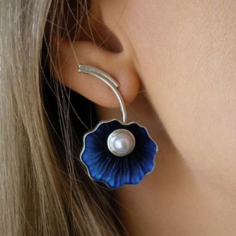 Pearl in a Shell Earrings