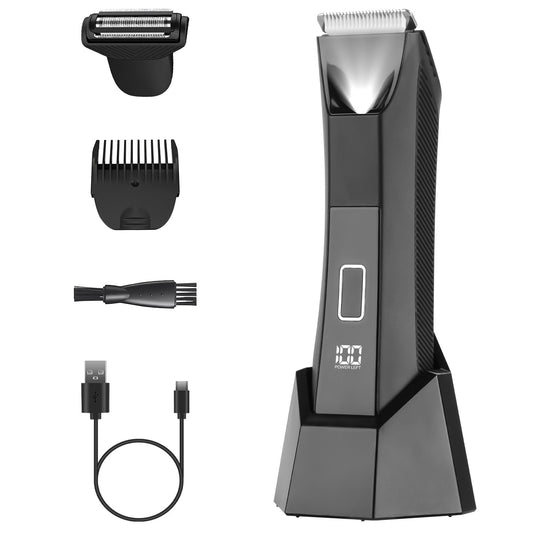 Two-in-One Digital Display Waterproof Trimmer