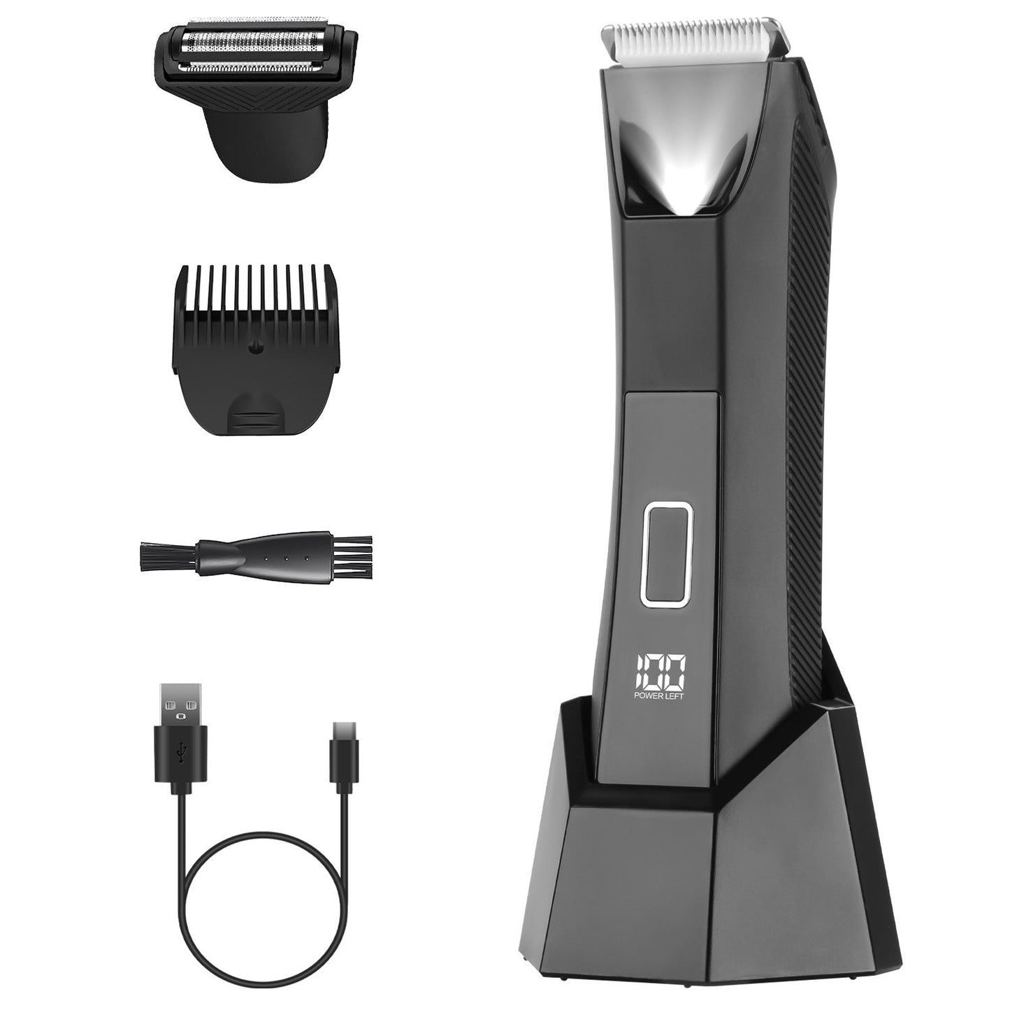 Two-in-One Digital Display Waterproof Trimmer
