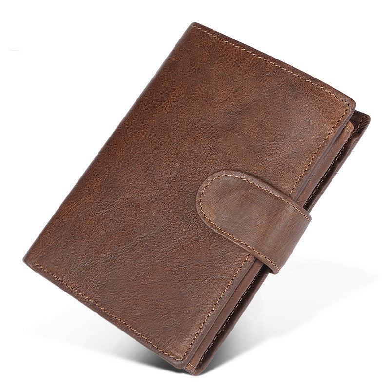 Leather Retro Casual Wallet