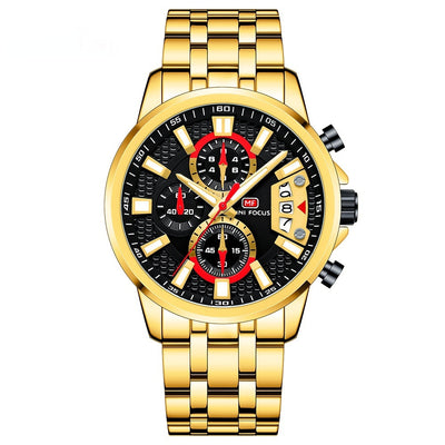 Waterproof Quartz Magic Color Shell Wrist Watch