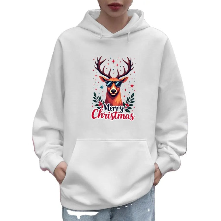 Coolest Reindeer this Christmas Hoodie