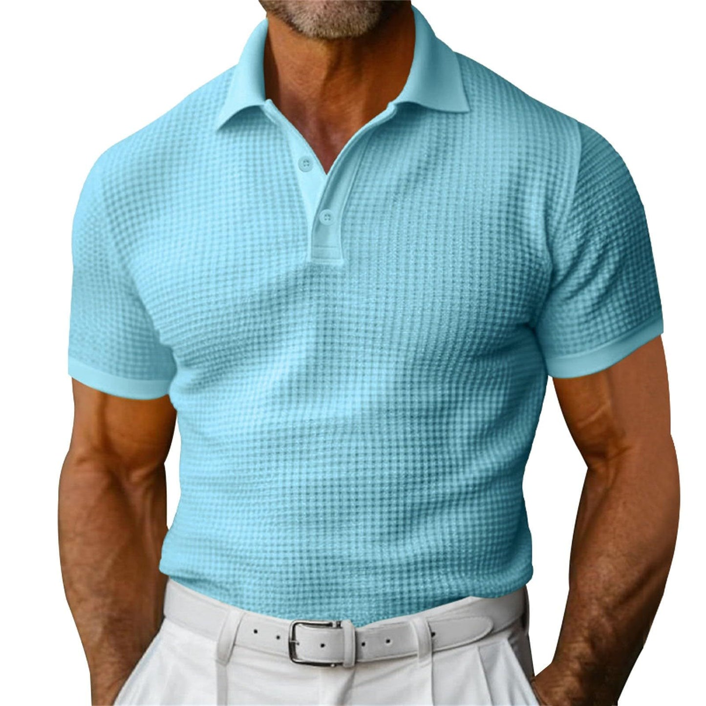 Textured Polo Shirt