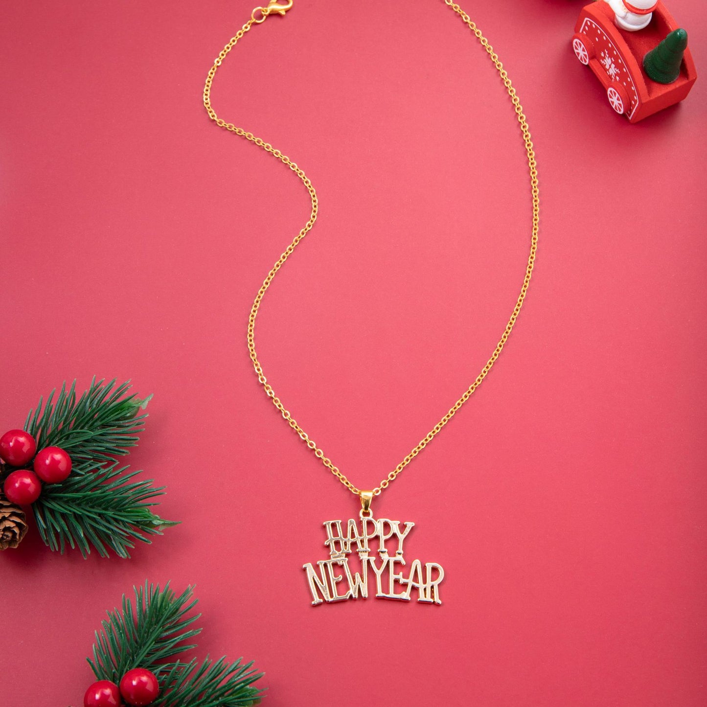 Happy New Year Necklace