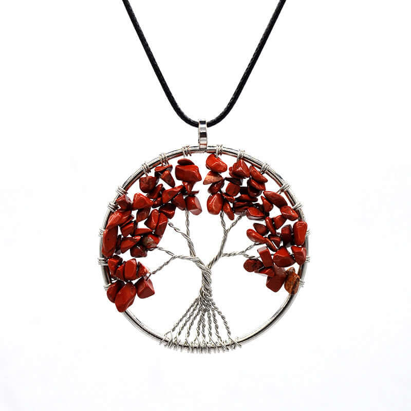 Colorful Life Tree necklaceCol