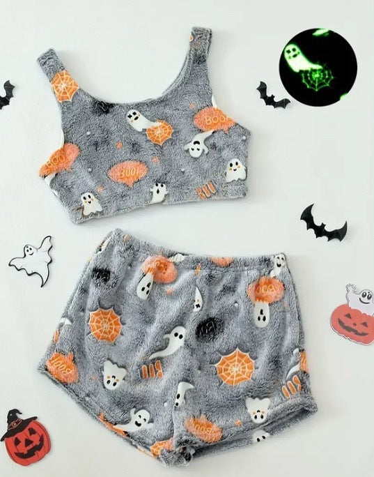 Wickedly Cozy Flannel Pajama Set