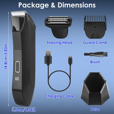Two-in-one Digital Display Waterproof Trimmer