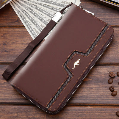 Men's Wallet Long Zipper