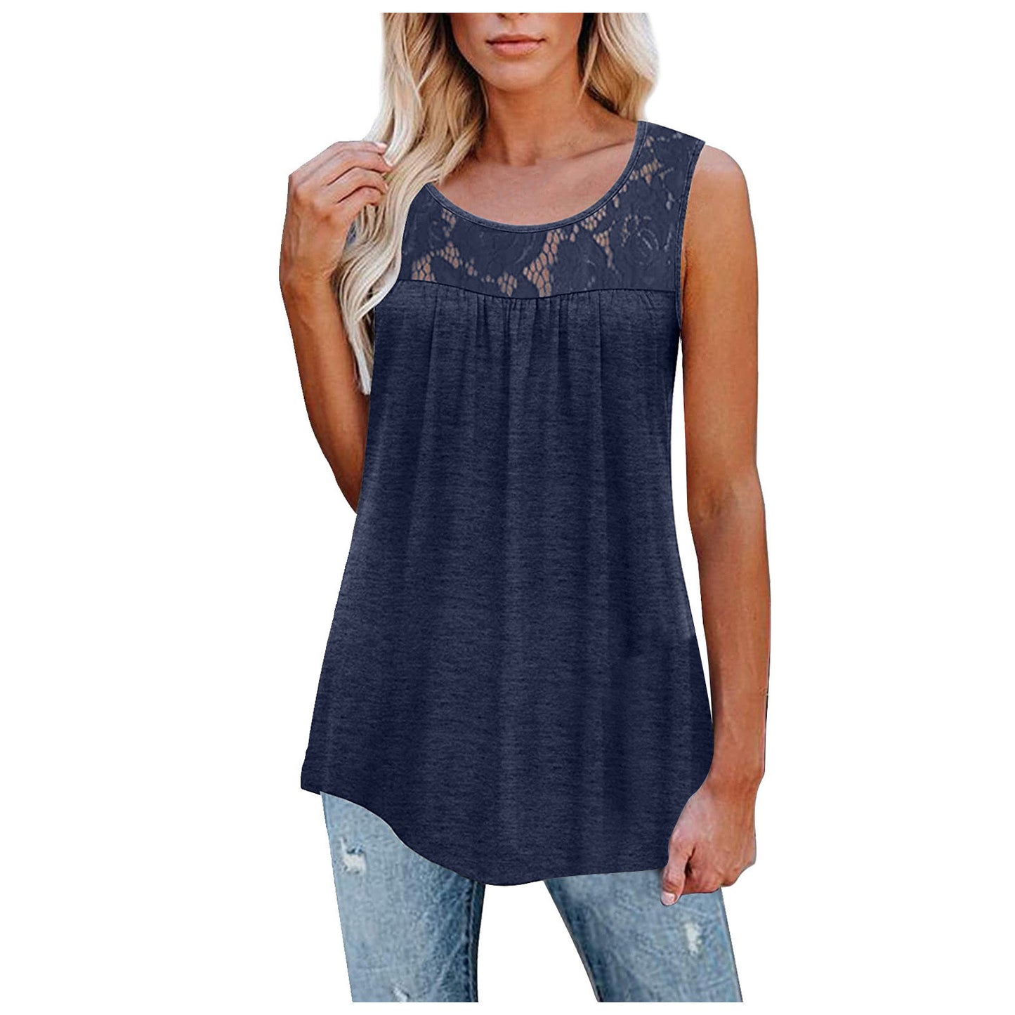 Stylish Lace Top Tank Top