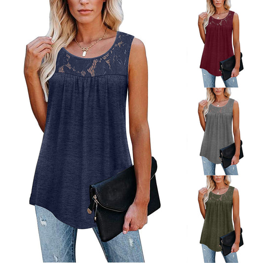 Stylish Lace Top Tank Top
