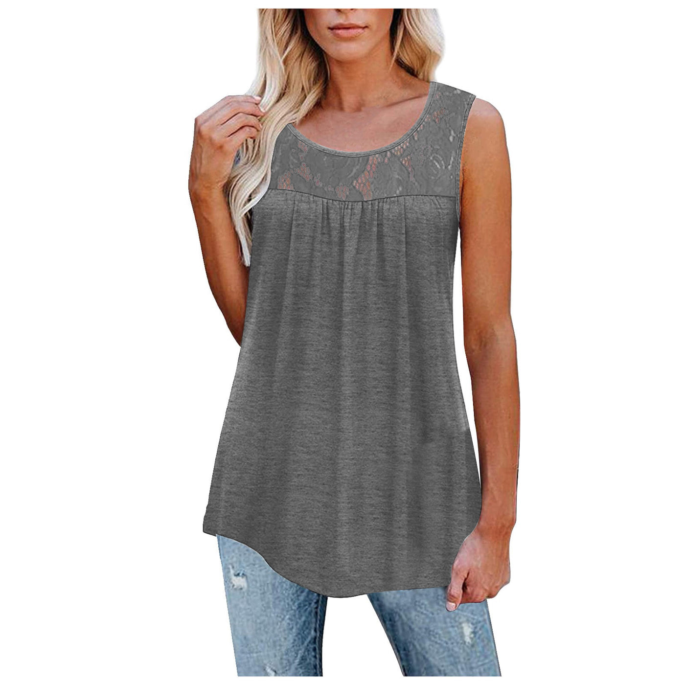 Stylish Lace Top Tank Top
