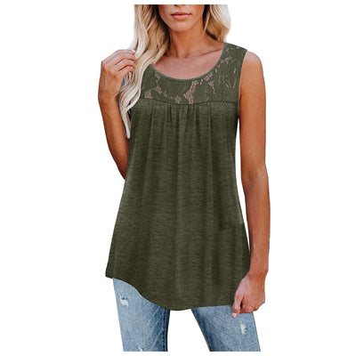 Stylish Lace Top Tank Top