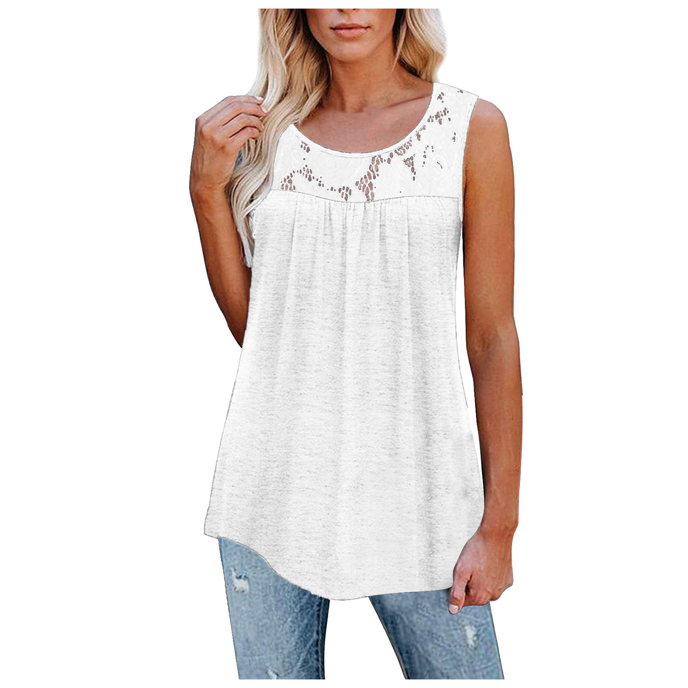 Stylish Lace Top Tank Top