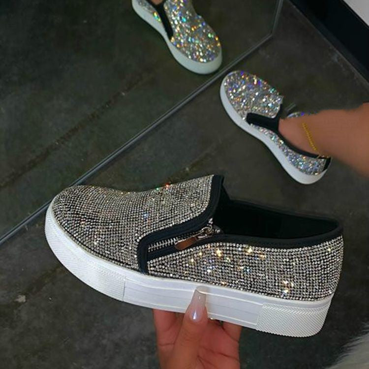 Rhinestone Casual Shoes