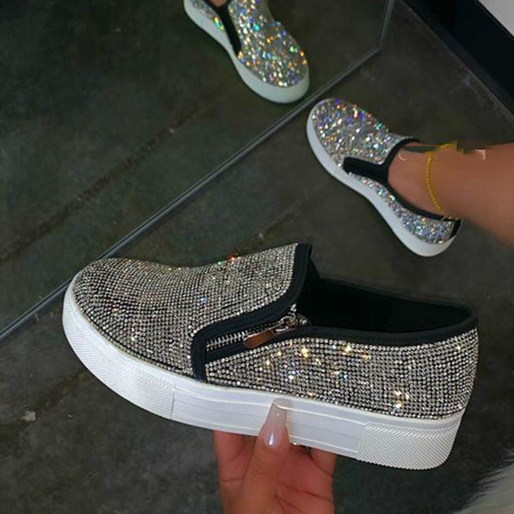 Rhinestone Casual Shoes