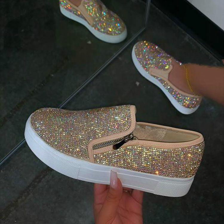 Rhinestone Casual Shoes
