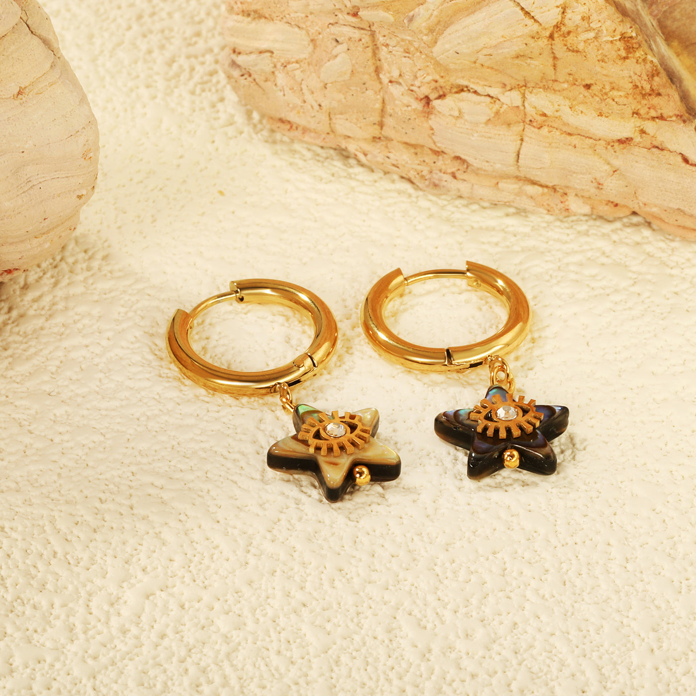 Elegant Abalone Shell Earrings