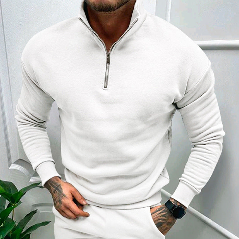 Cozy Fleece Half-Zipper Sweater