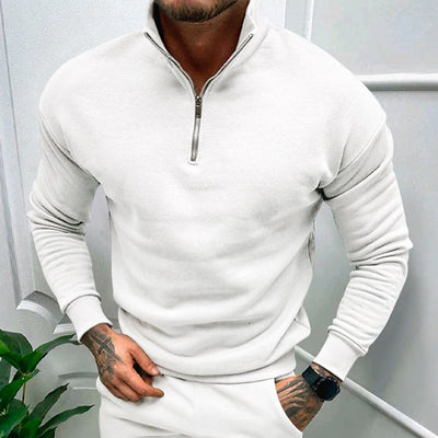 Cozy Fleece Half-Zipper Sweater