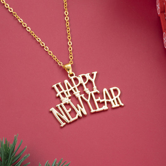 Happy New Year Necklace
