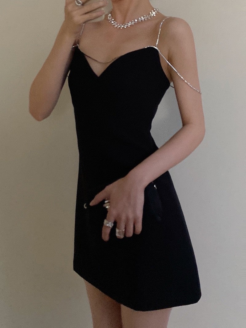 Little Black Sling Dress