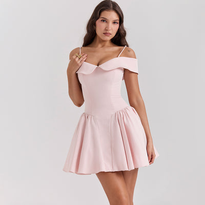 Off-Shoulder Mini Dress