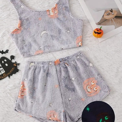 Wickedly Cozy Flannel Pajama Set