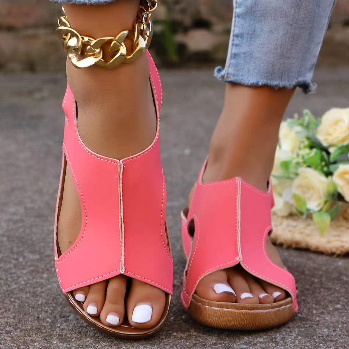 Casual Wedge Sandals
