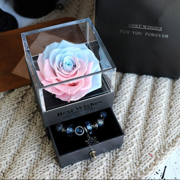 Forever Rose with Bracelet