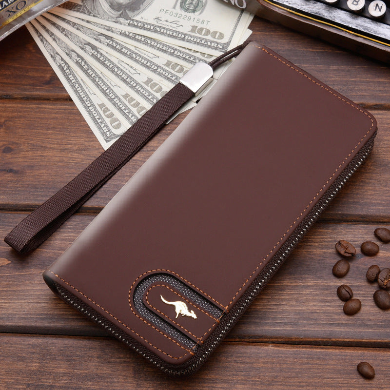 Men's Wallet Long Zipper