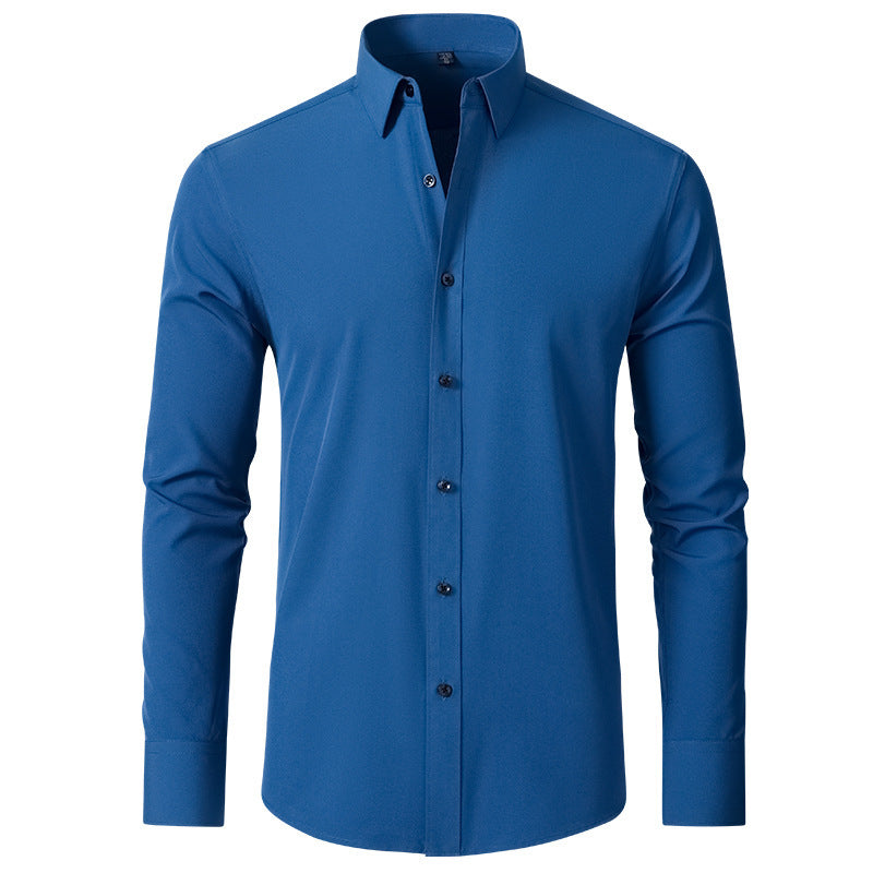 Collared Long Sleeve Button Up Shirt