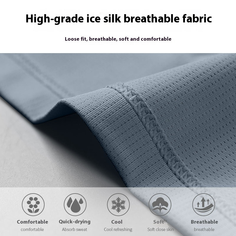 Quick-Dry Breathable Workout Tee & Shorts