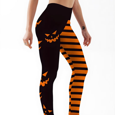 Jack-O-Lantern Leggings