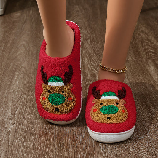 Christmas Fleece Slippers