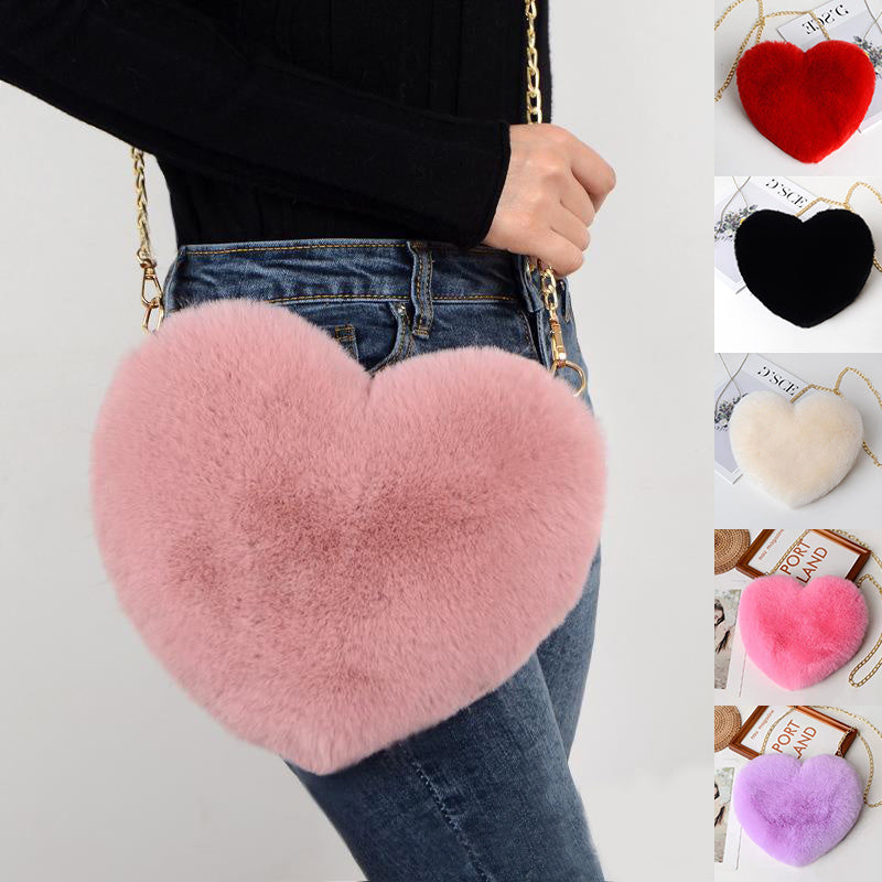 Love My New Bag Heart Shaped Purse