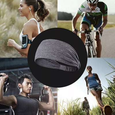 5-Pack Unisex Sports Fitness Headbands/Sweatbands
