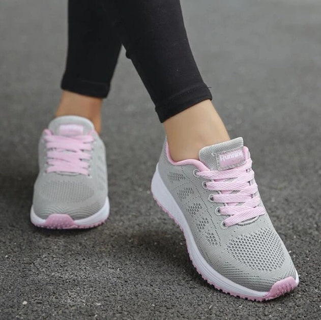 No Tie Athletic Tennis Shoes