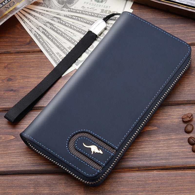 Men's Wallet Long Zipper