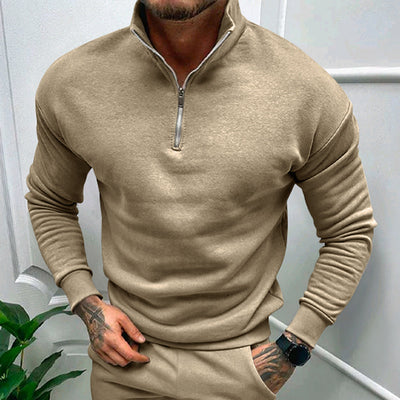 Cozy Fleece Half-Zipper Sweater