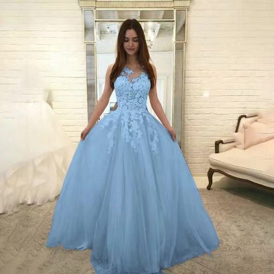 Flowers & Lace Gown