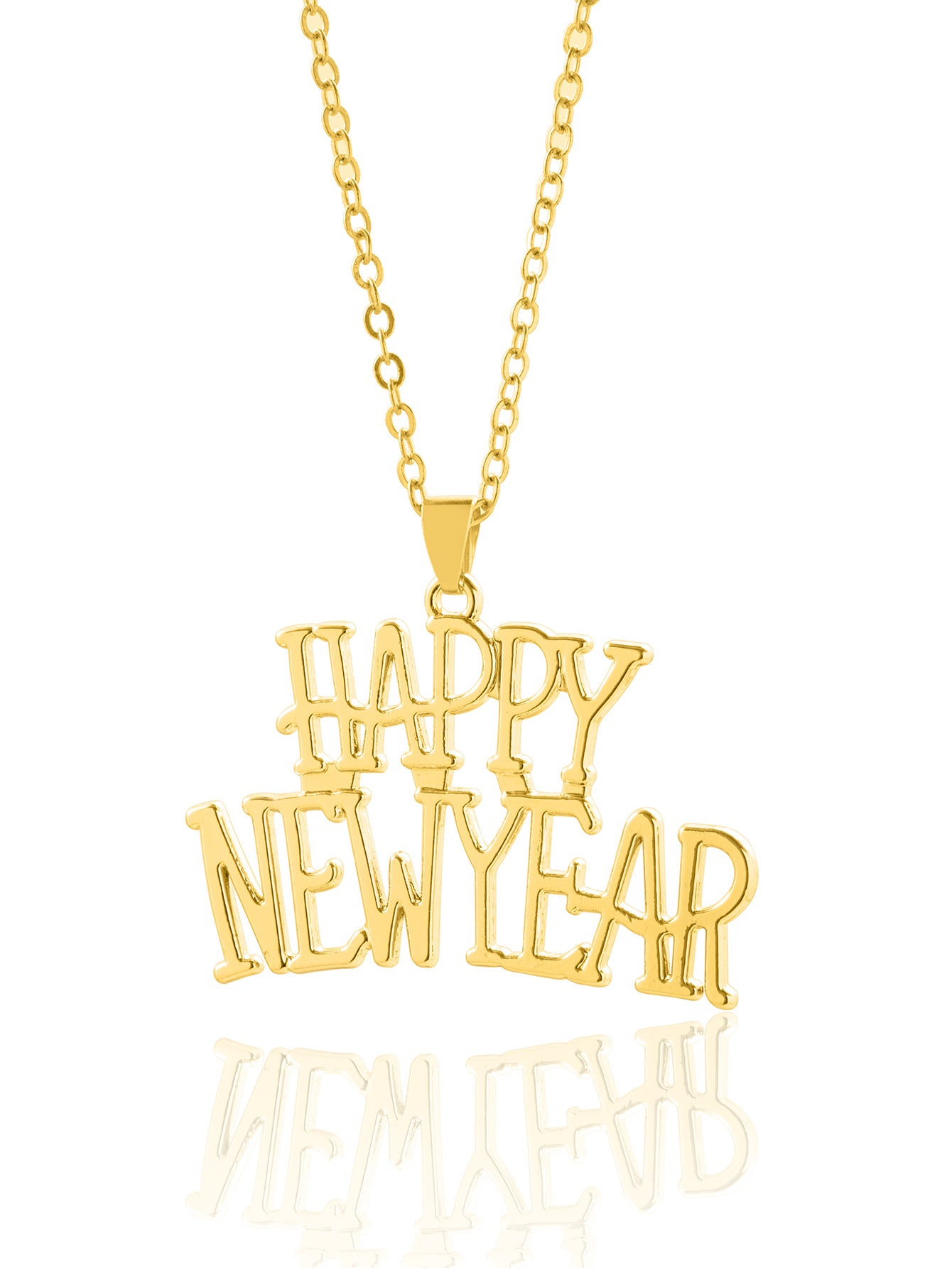 Happy New Year Necklace