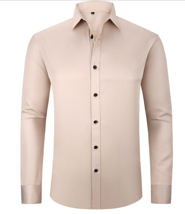 Collared Long Sleeve Button Up Shirt
