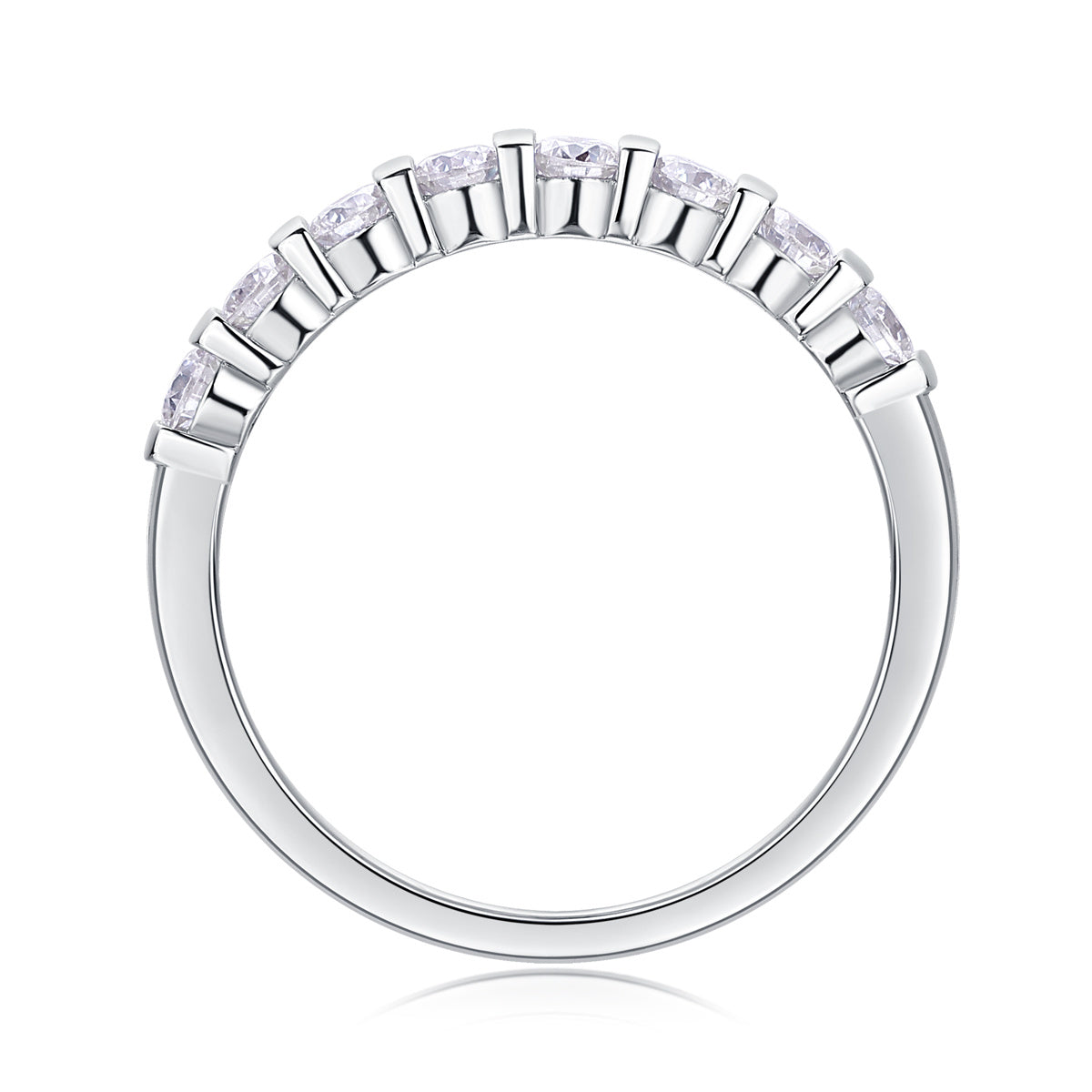 Lux Moissanite Silver Ring