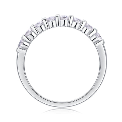 Lux Moissanite Silver Ring
