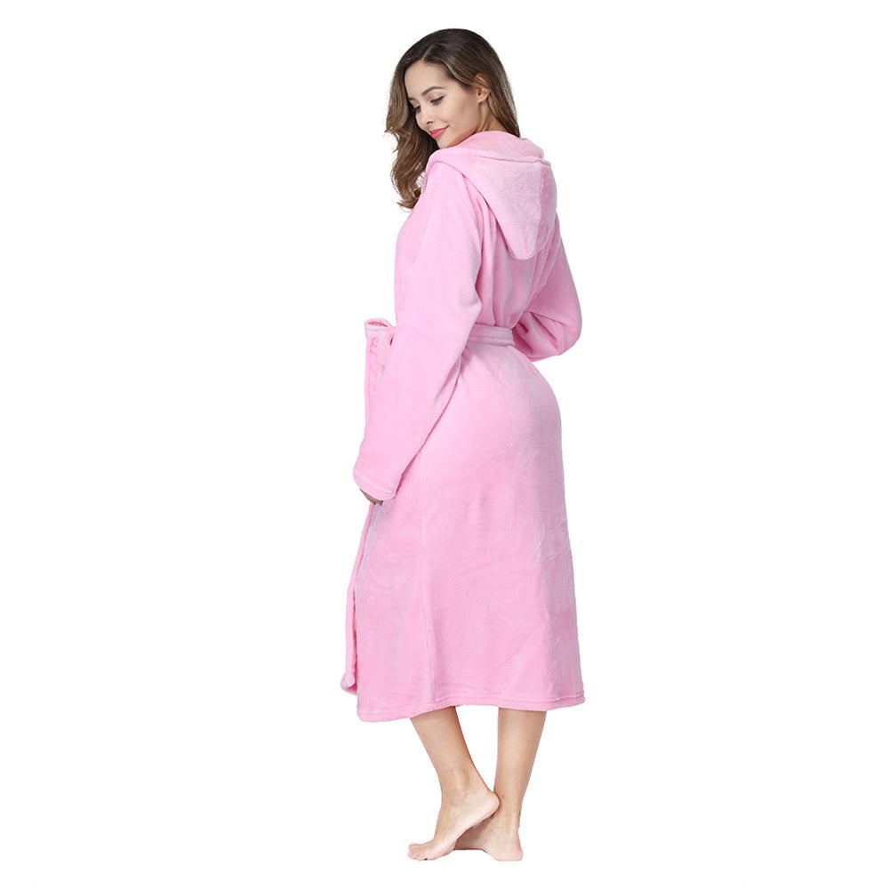 Light Pink Fleece Robe