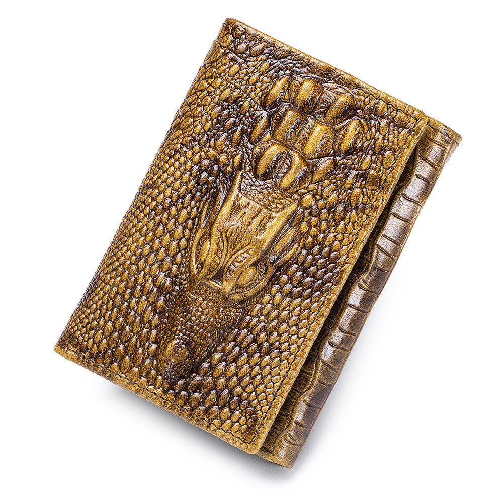 Men's Leather Gator Wallet