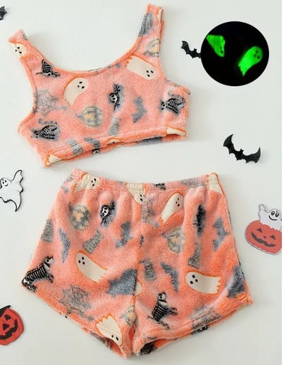 Wickedly Cozy Flannel Pajama Set